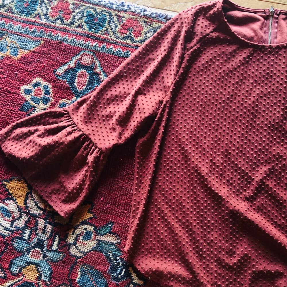 Anthropologie W5 Bell Sleeve blouse medium